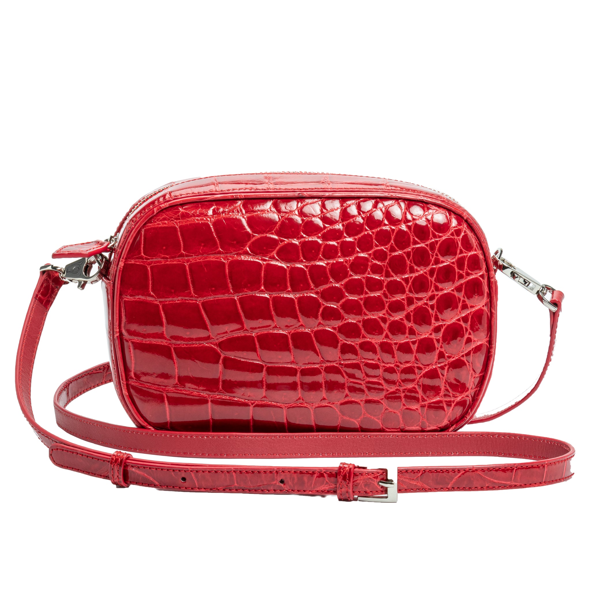 Red croc store crossbody bag