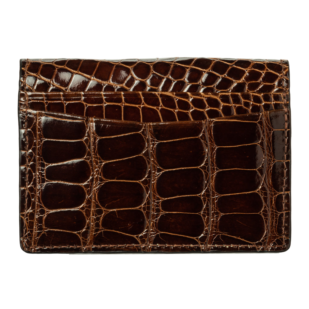 Card Holder NSB 81207 Brown Glazed