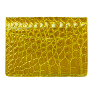 Card Holder NSB 81207 Yellow Glazed