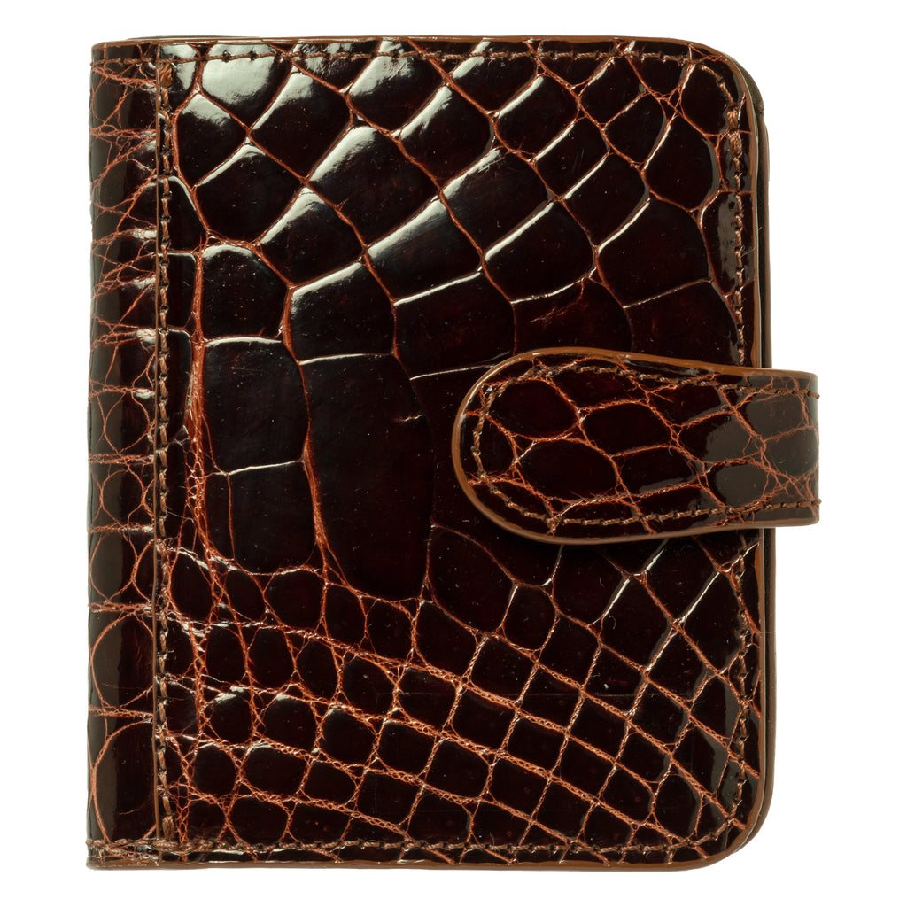 Ladies Card Holder NSB 81401 Brown Glazed