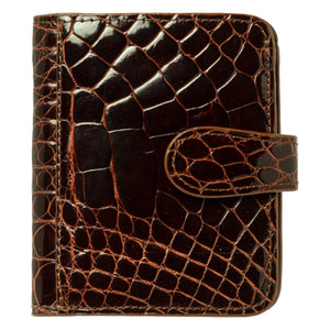 Ladies Card Holder NSB 81401 Brown Glazed