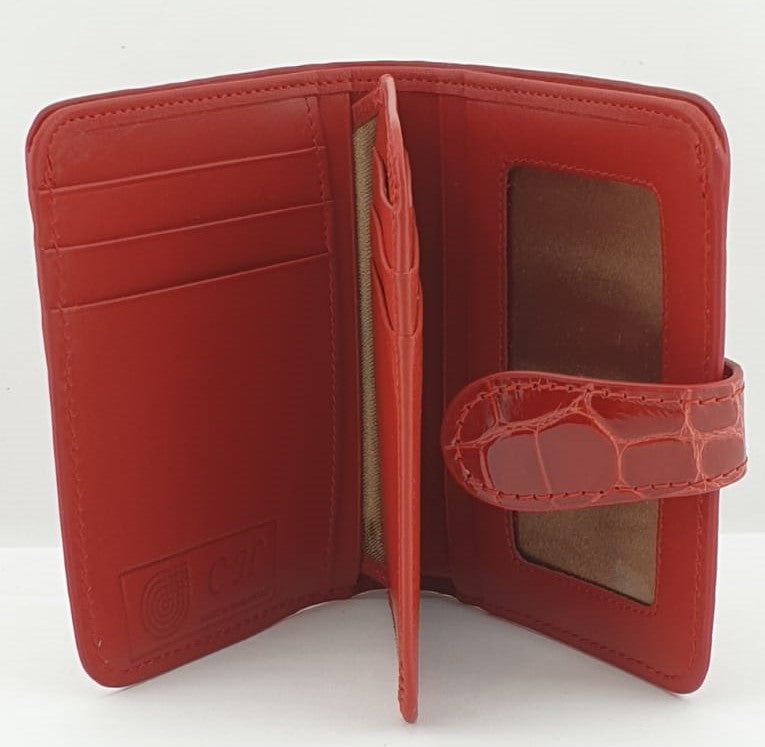 Ladies Card Holder NSB 81401 Flame Red Glazed