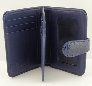 Ladies Card Holder NSB 81401 Navy Blue Glazed