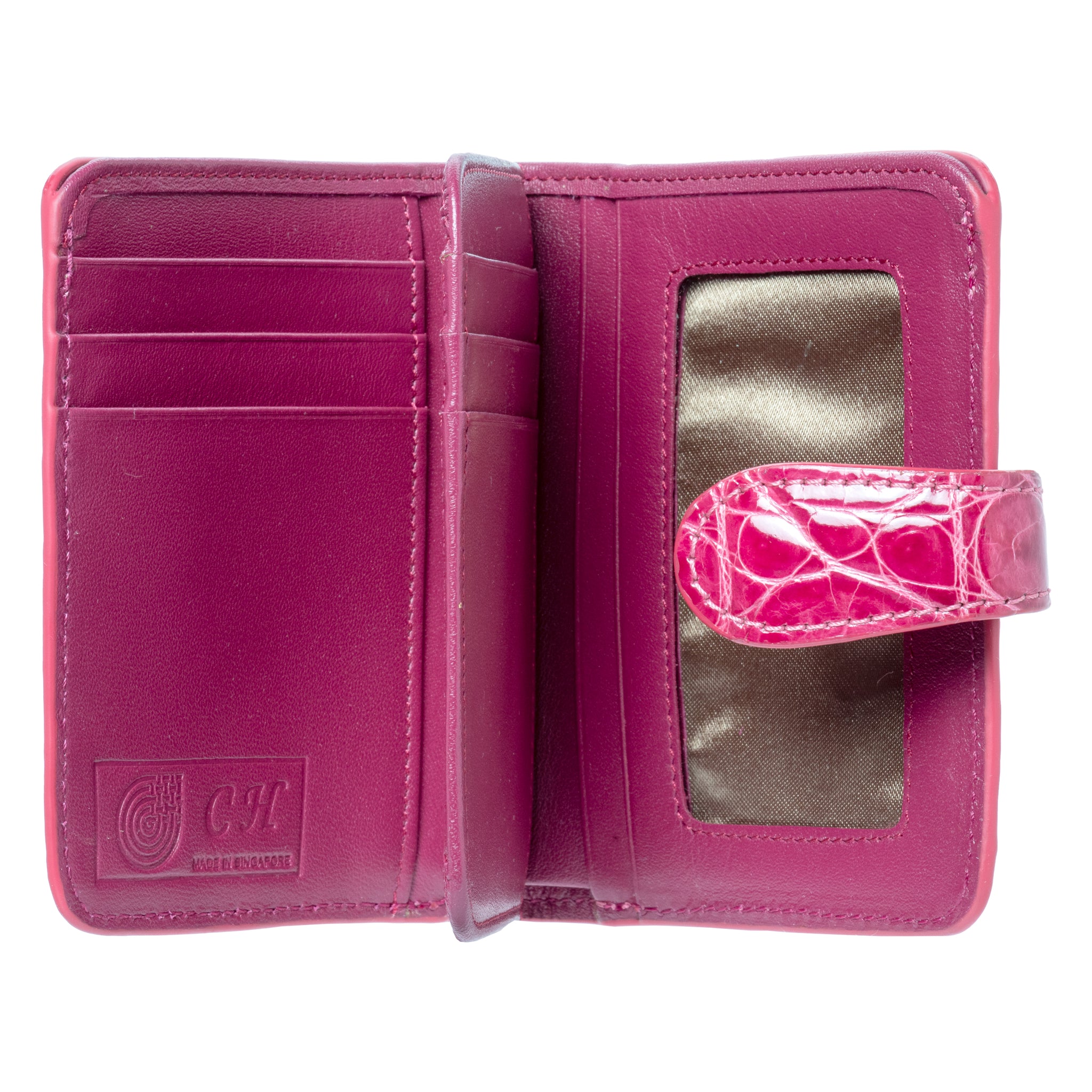 Ladies Card Holder NSB 81401 Pink Glazed