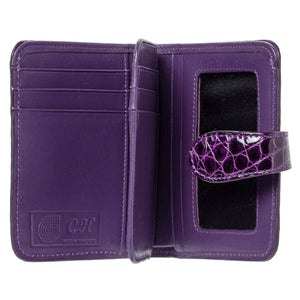 Ladies Card Holder NSB 81401 Violet Glazed