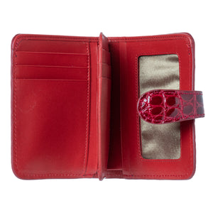 Ladies Card Holder NSB 81401 Wine Glazed