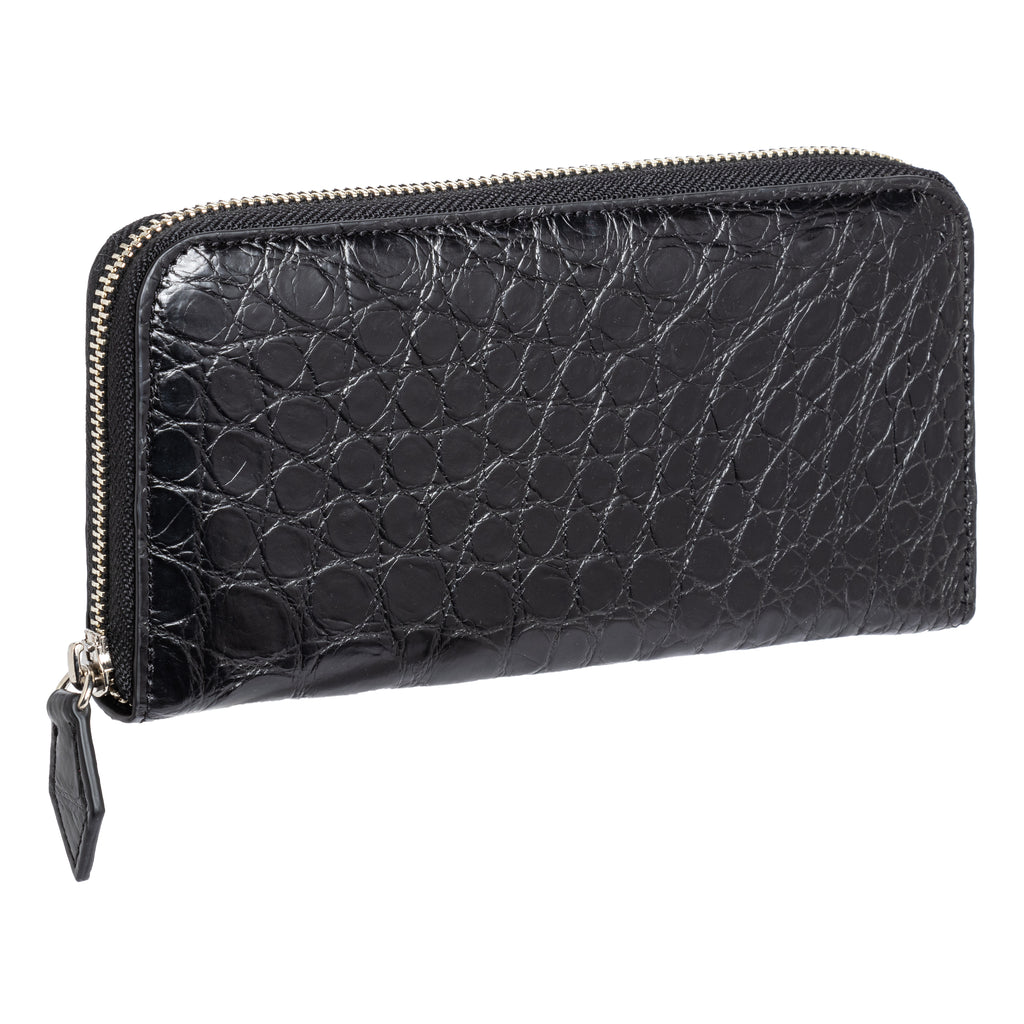 Ladies Long Purse NMB 6742 Black Matte