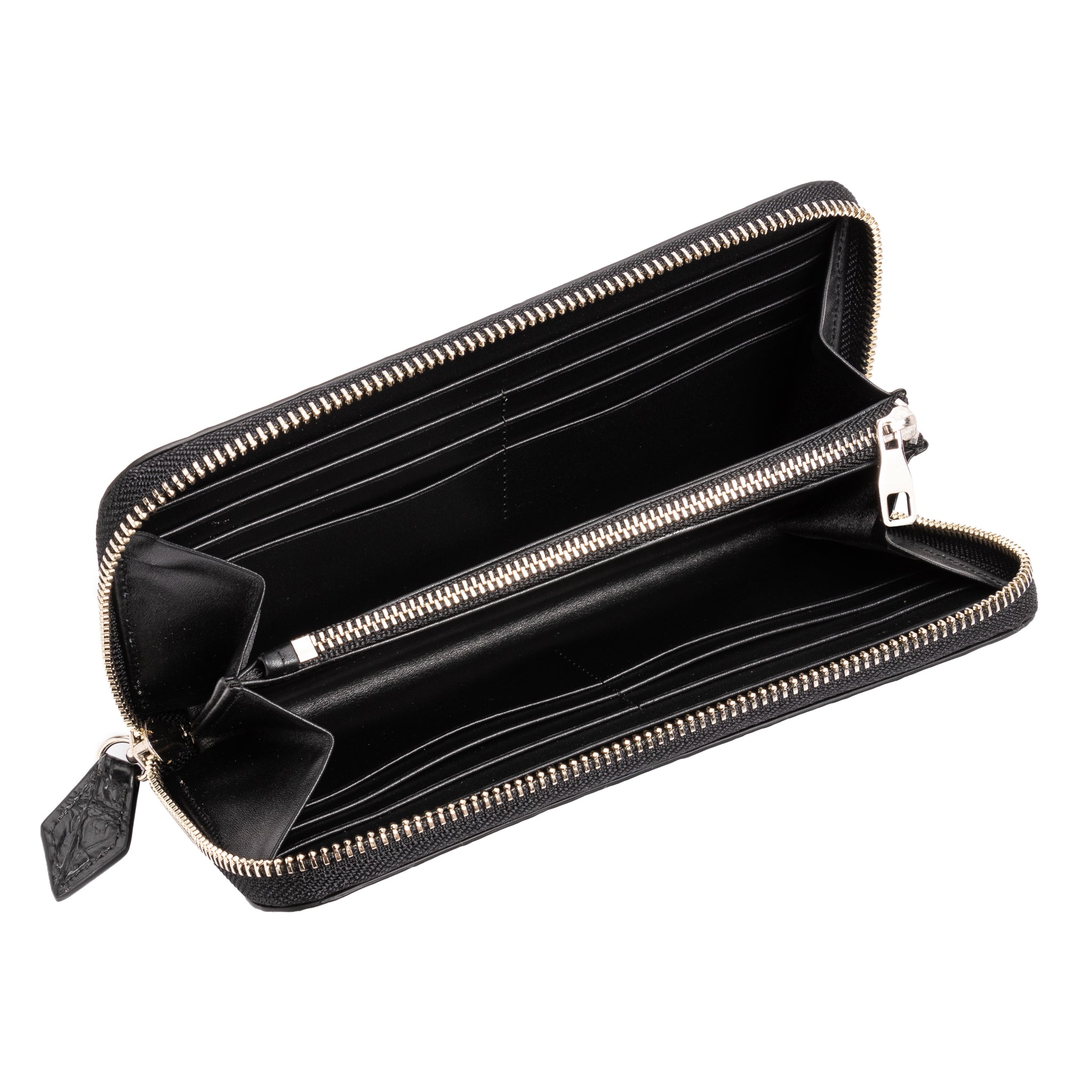 Ladies Long Purse NMB 6742 Black Matte