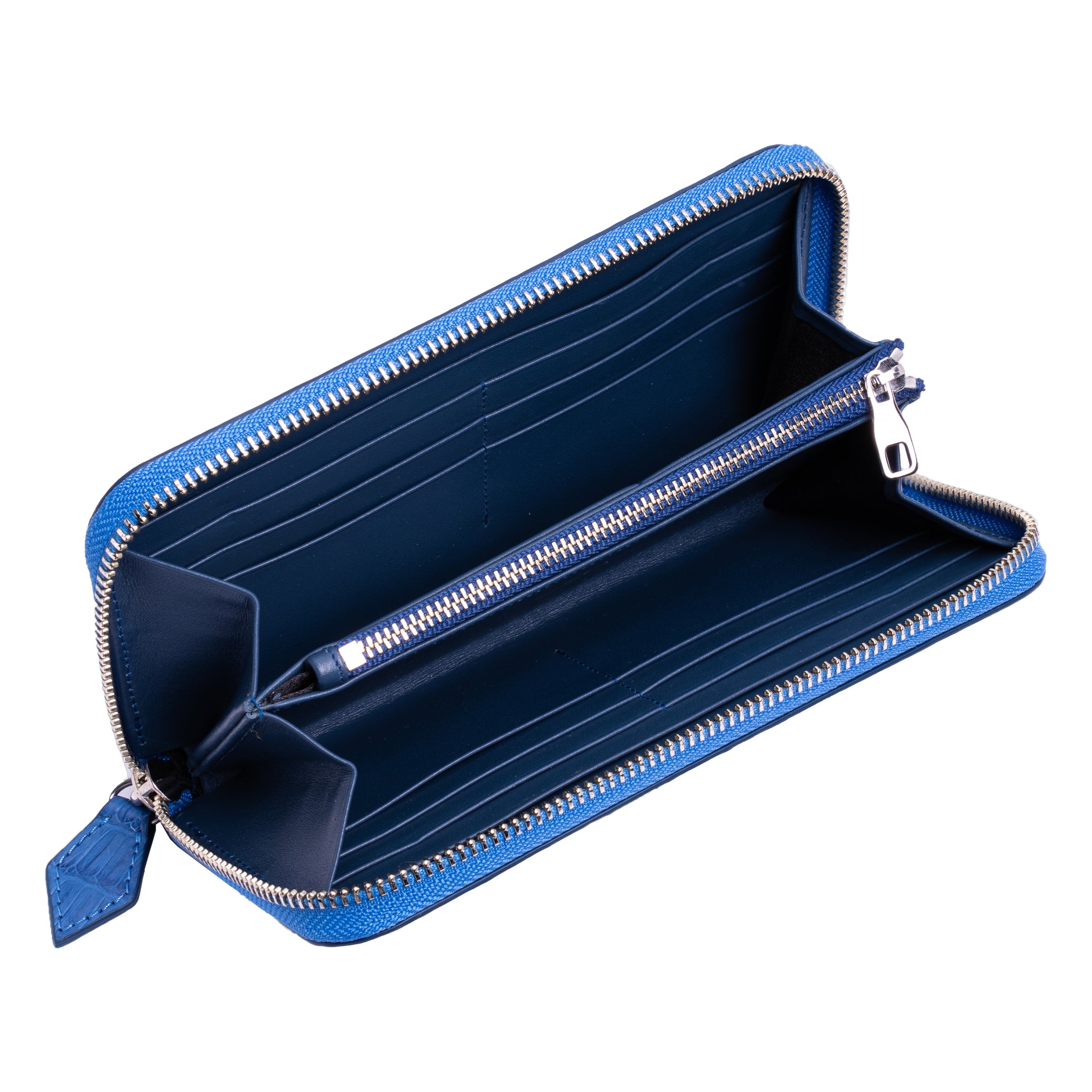 Ladies Long Purse  NSB 6742 Brilliant Blue Matte