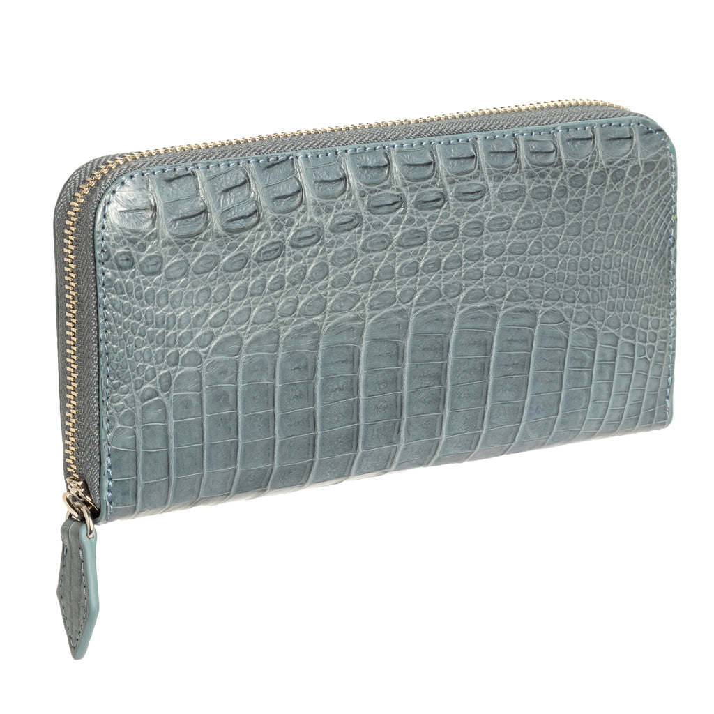 Ladies Long Purse NMB 6742 Light Grey Matte