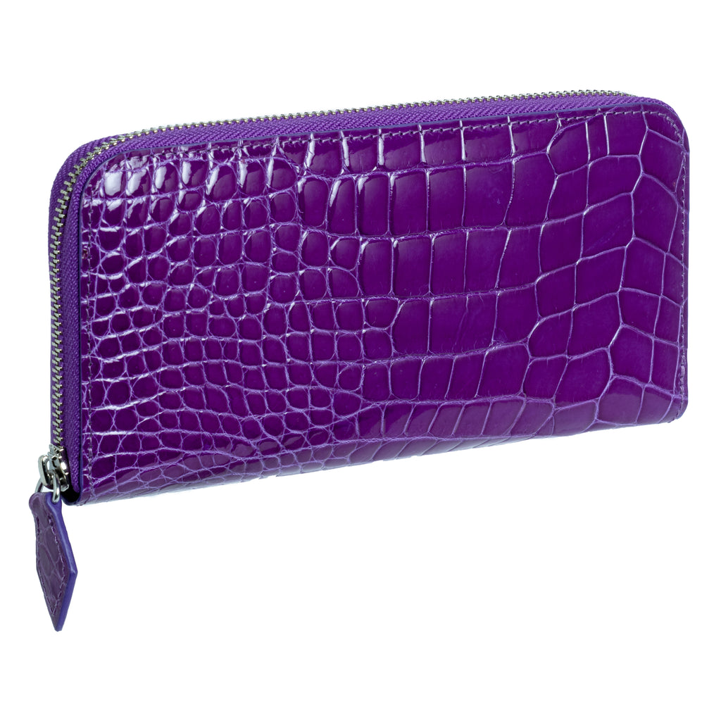 Ladies Long Purse NSB 6742 Amethyst Glazed