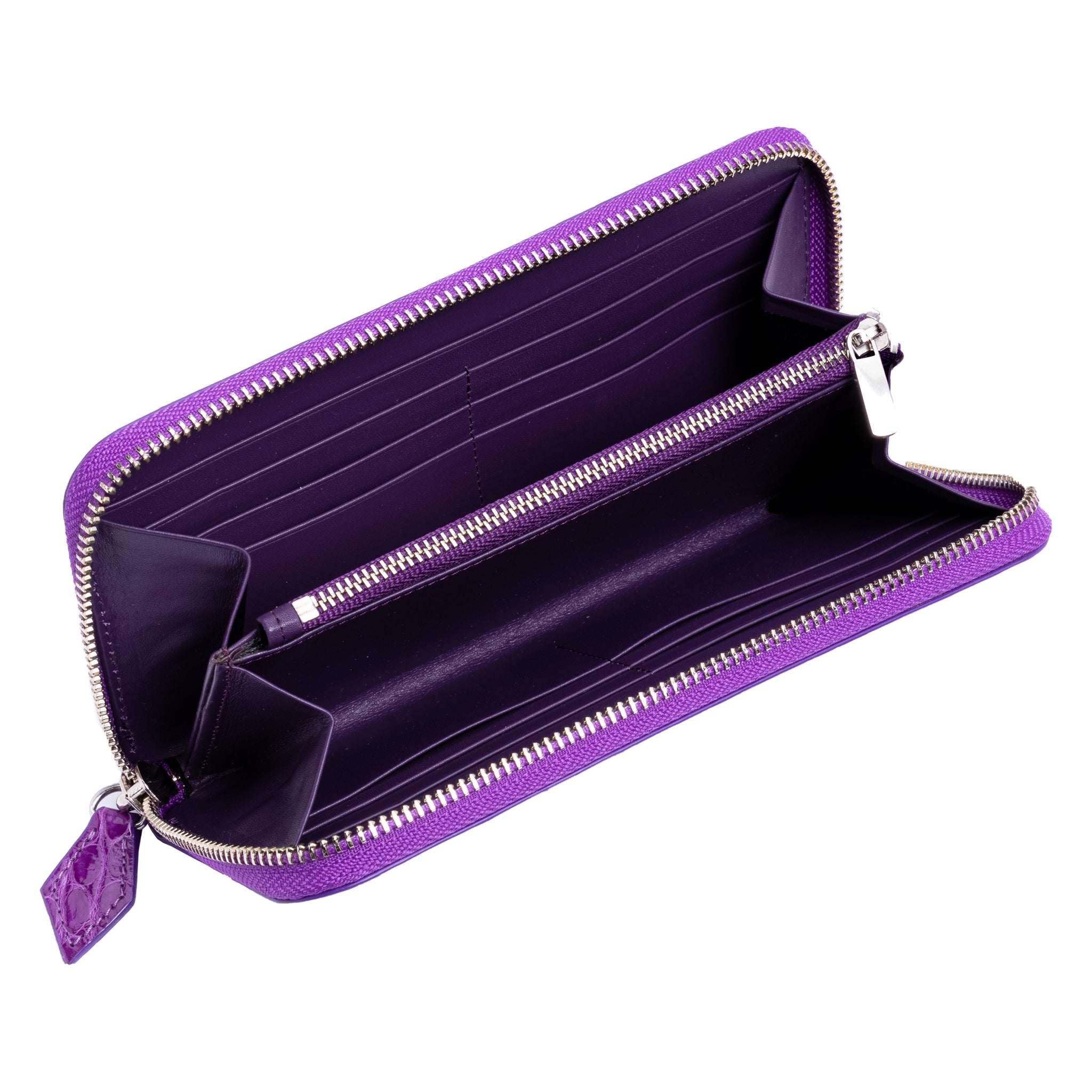 Ladies Long Purse NSB 6742 Amethyst Glazed
