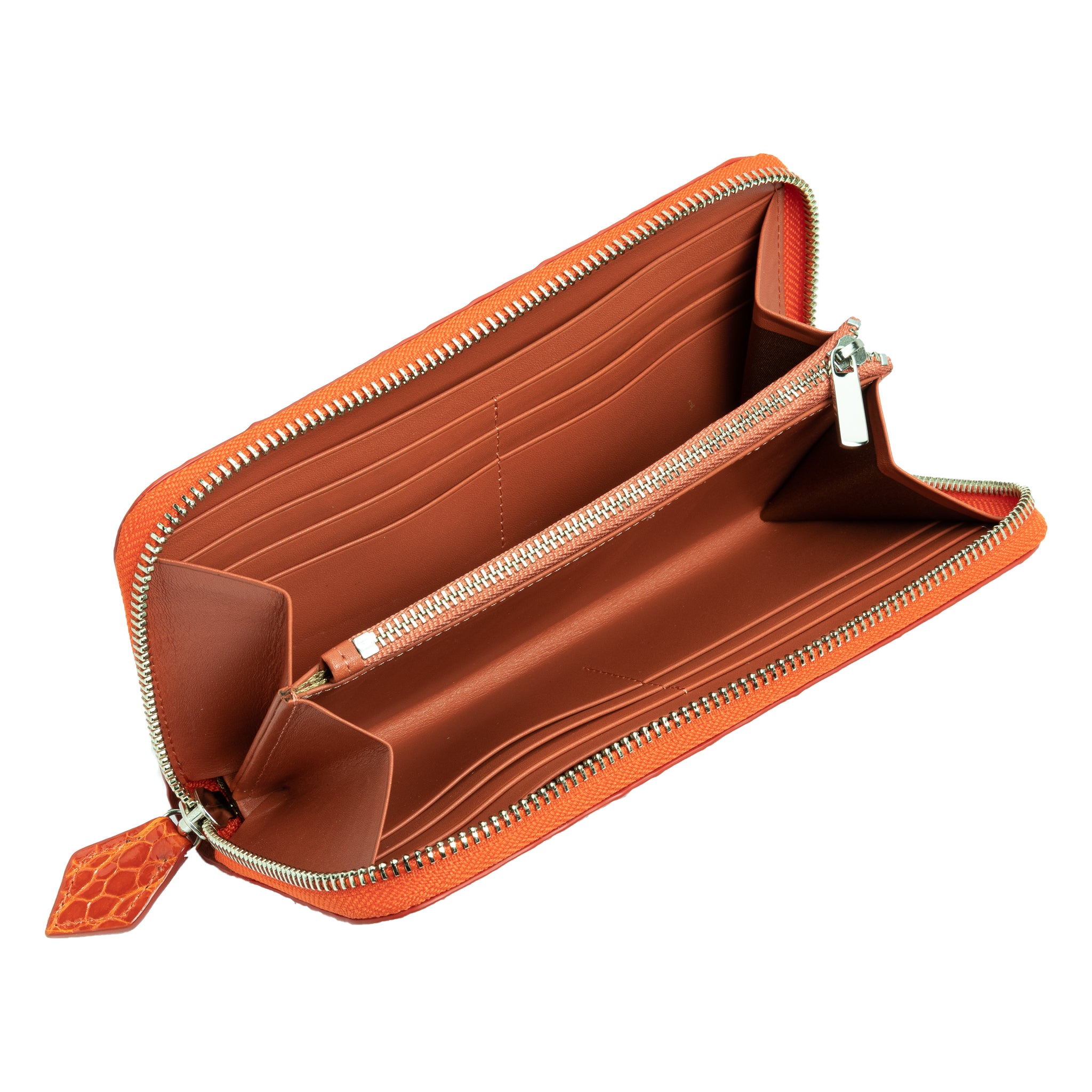 Ladies Long Purse NSB 6742 Mandarin Glazed