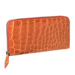 Ladies Long Purse NSB 6742 Salmon Glazed