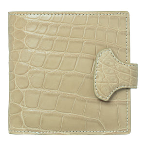 Ladies Short Wallet NMB 90320A Beige Matte