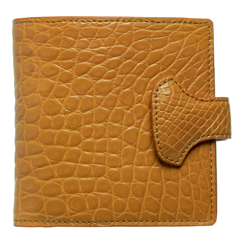 Ladies Short Wallet NMB 90320A Camel Matte