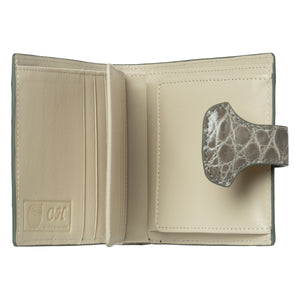 Ladies Short Wallet NSB 90320A Ice Grey Glazed