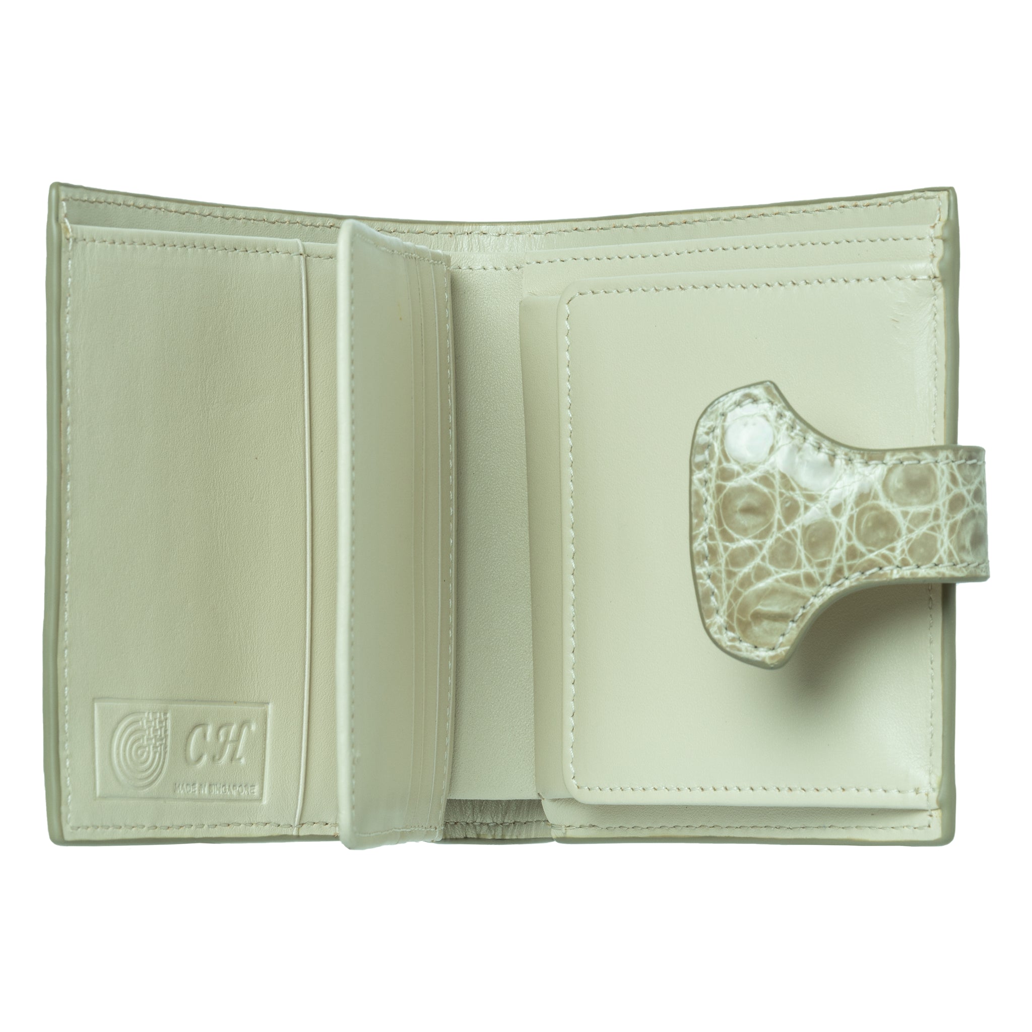 Ladies Short Wallet NSB 90320A Silk Glazed