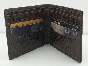 Men's Billfold Wallet NHB 900 DS Nicotine Matte
