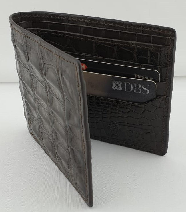 Men's Billfold Wallet NHB 900 DS Nicotine Matte