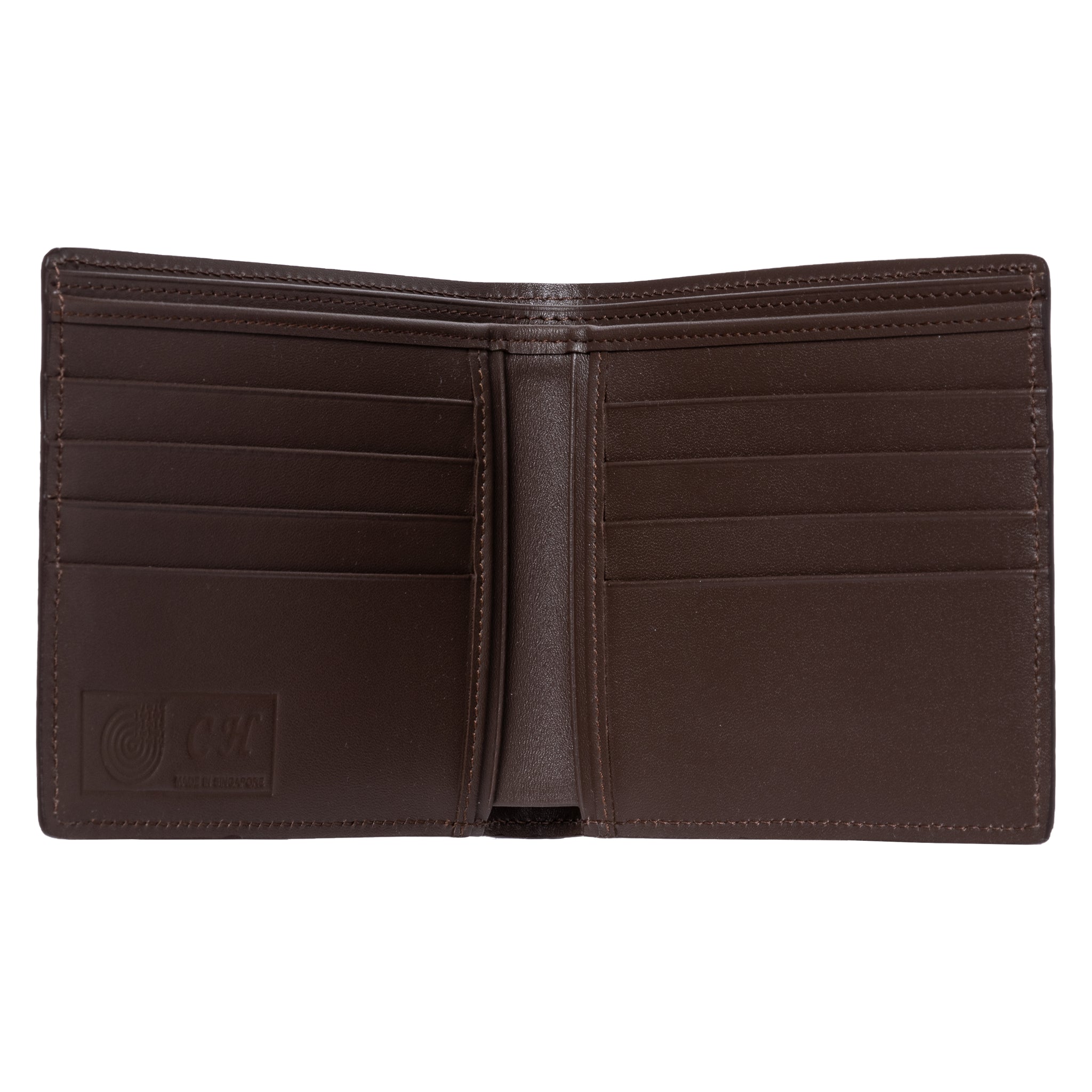 Men's Billfold Wallet NMB 900 Brown Matte