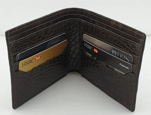 Men's Billfold Wallet NMB 900 DS Nicotine Matte