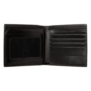 Men's Billfold Wallet NMB 902 Black Matte