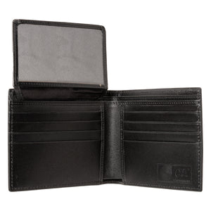 Men's Billfold Wallet NMB 902 Black Matte