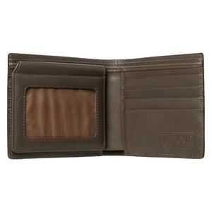 Men's Billfold Wallet NMB 902 Brown Matte