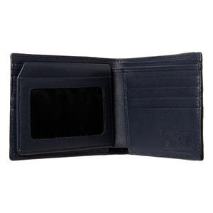 Men's Billfold Wallet NMB 902 Navy Matte