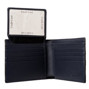 Men's Billfold Wallet NMB 902 Navy Matte